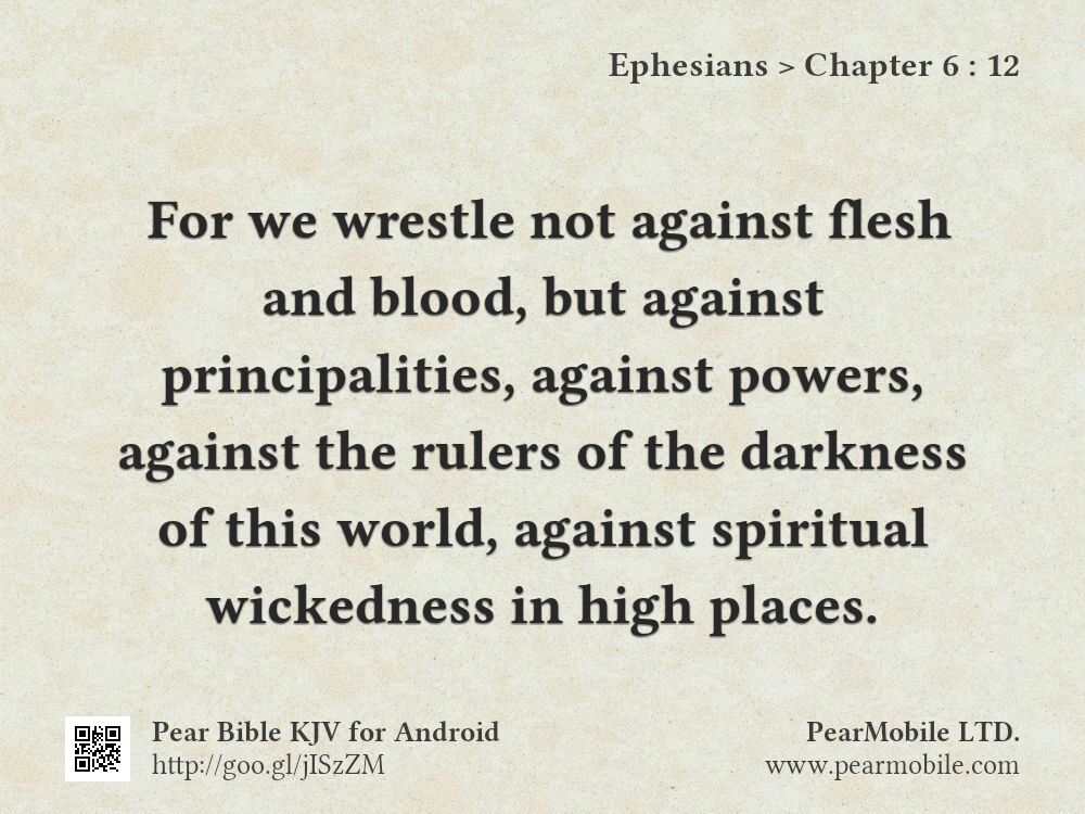 Ephesians, Chapter 6:12